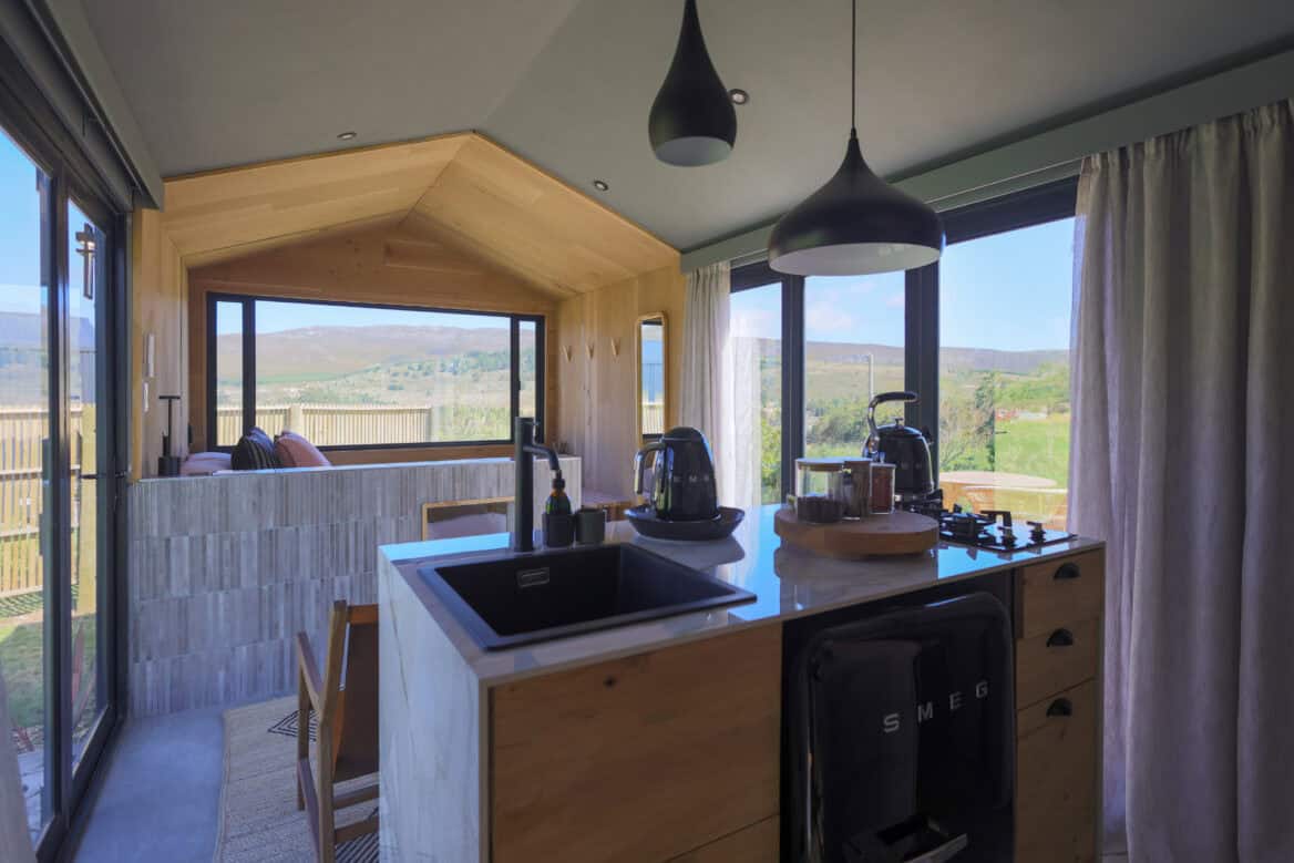 view outside of the asem tiny home