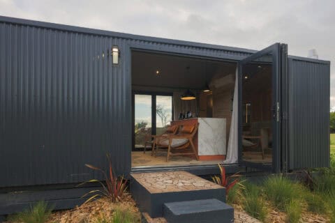 outside in view of the asem tiny home