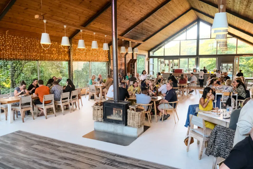 The Barn at full capacity in daylight, Old Mac Daddy, Elgin Valley